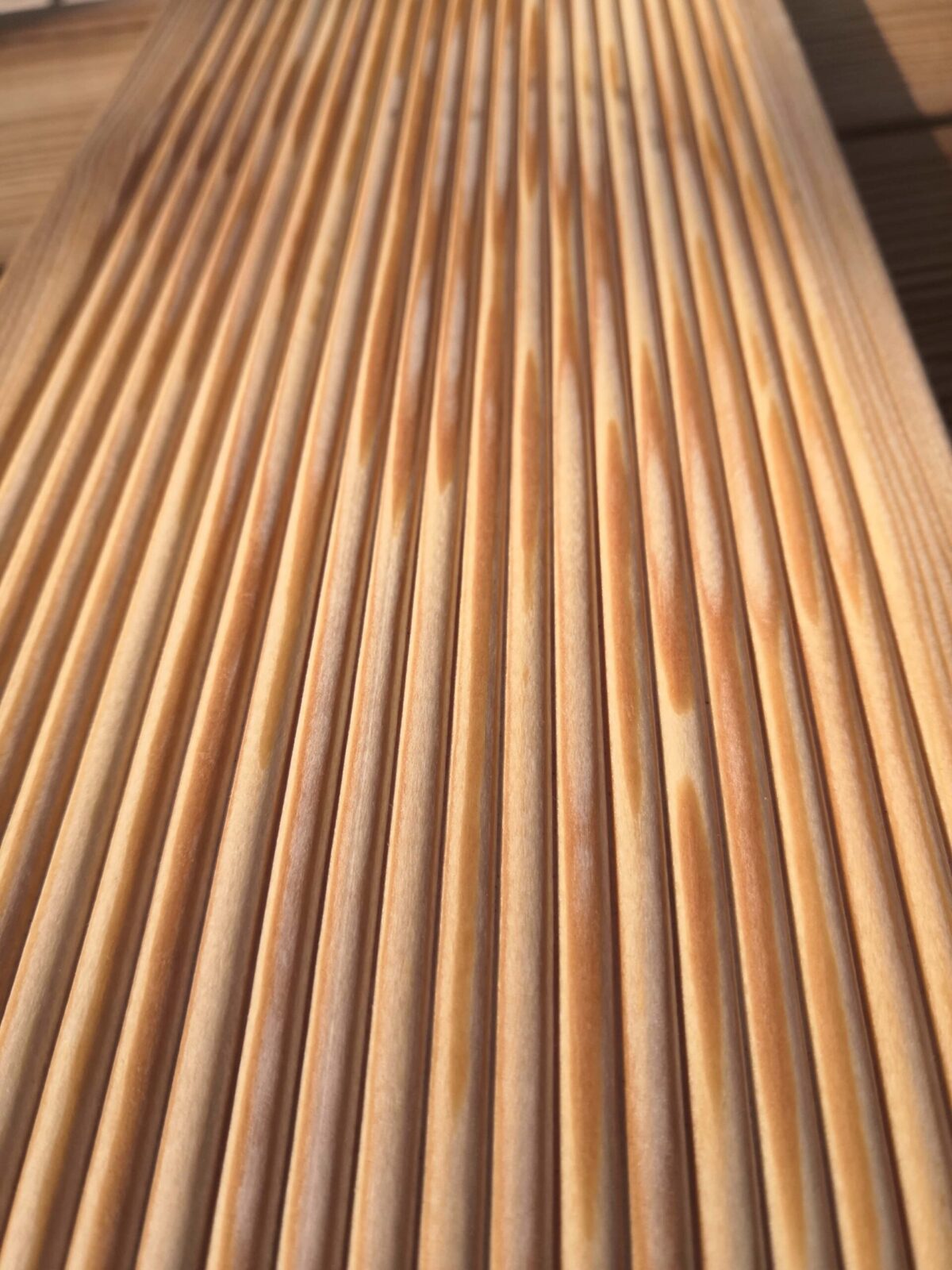 Siberian Larch Grooved Board